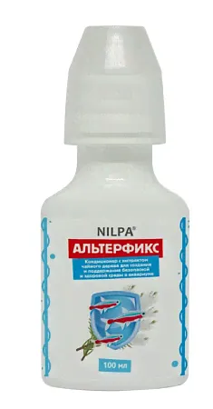 НИЛПА Альтерфикс Кондиционер для аквариума с экстрактом чайного дерева, 100мл-0