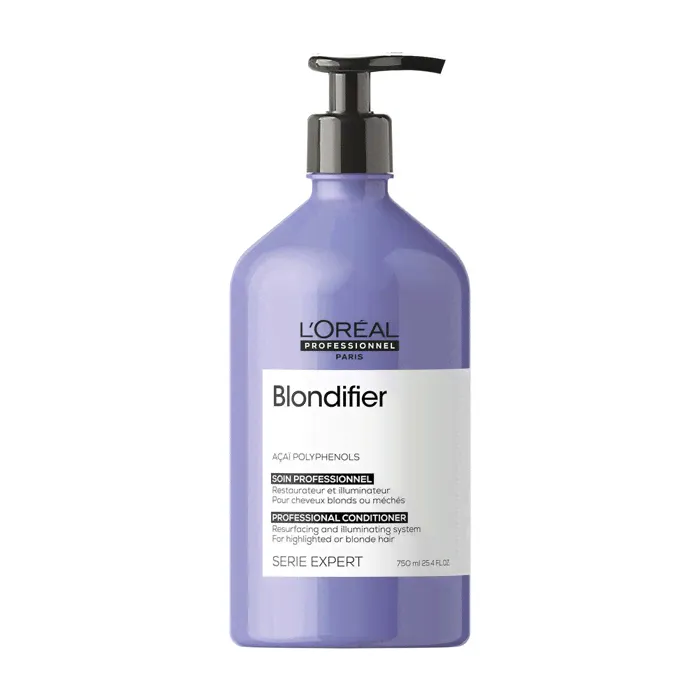 L'Oreal Serie Expert Blondifier Conditioner - Кондиционер для волос осветляющий 750 мл-0