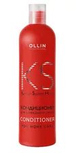 Кондиционер для домашнего ухода за осветленными волосами Ollin Professional Keratine System 250 мл