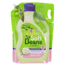 Кондиционер для белья CJ Lion Soft Beans Экстракт зеленого гороха (2 л)