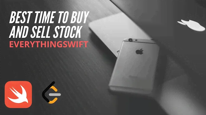 Leetcode#121: Best Time to Buy and Sell Stock - Swift (Swift Programming & Algorithms)