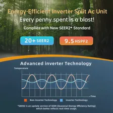 Лучший настенный мини сплит кондиционер 9000BTU 12000 BTU 24000BTU бытовой инверторный кондиционер