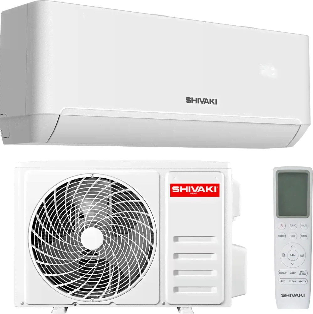 Кондиционер Shivaki Ultra SSH-L122BE / SRH-L122BE для нагрева, с инвертором, японский-0