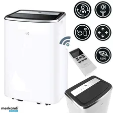 Кондиционер AEG AXP 26 U 338 CW ChillFlex Pro белого цвета с крышкой из нержавеющей стали и пультом дистанционного управления