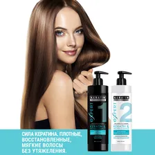 Бальзам-кондиционер для сухих волос Professional Care Keratin, 500мл