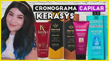 💜CRONOGRAMA CAPILAR KERASYS [Oriental Premium, Kerasys Propolis e mais!]