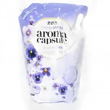 Кондиционер-ополаскиватель для белья CJ Lion Aroma Capsule "Фиалка", концентрат 2.1л