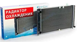 Радиатор охлаждения ВАЗ 2170 Приора под кондиционер АВТОСТАНДАРТ 2170-1301012-88