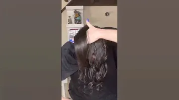 £1 Gel Curly Hair Routine