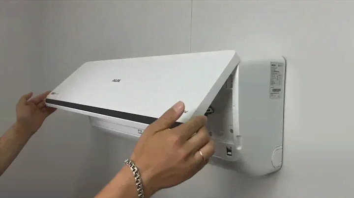 Разборка, сборка и подключение к кондиционеру AUX prime Inverter ASW-H09A4/FP-R1DI шлюза ONOKOM AUX