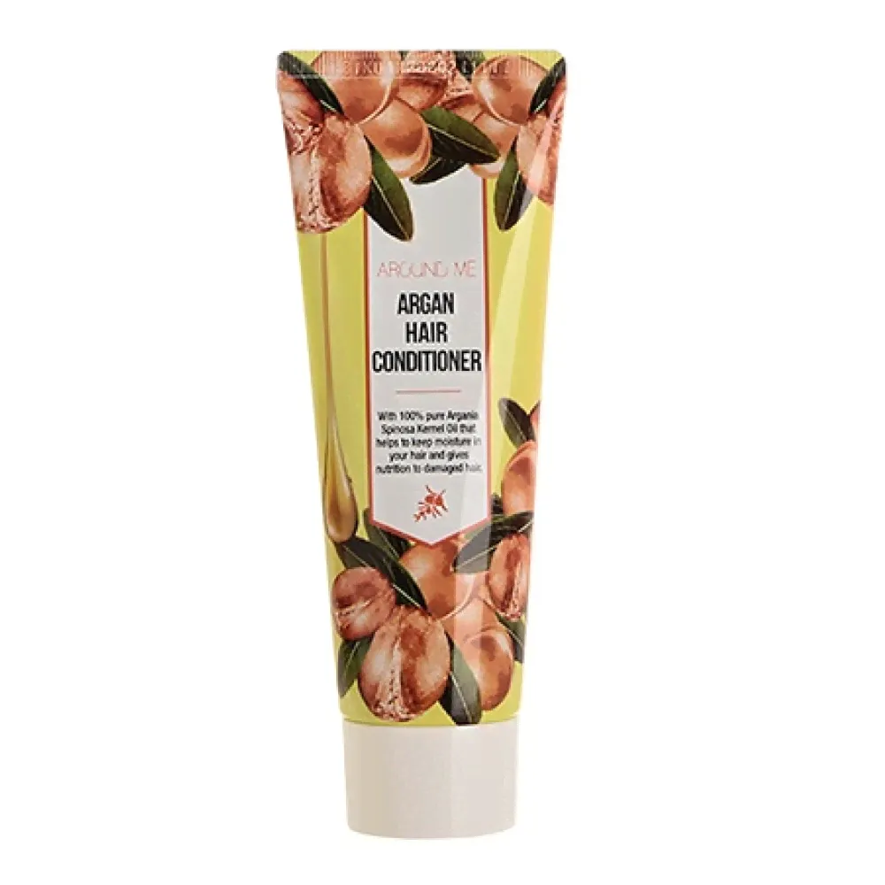 Кондиционер для поврежденных волос Welcos Around Me Argan Hair Conditioner,70 мл-0